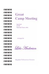 Great Camp Meeting SATB choral sheet music cover